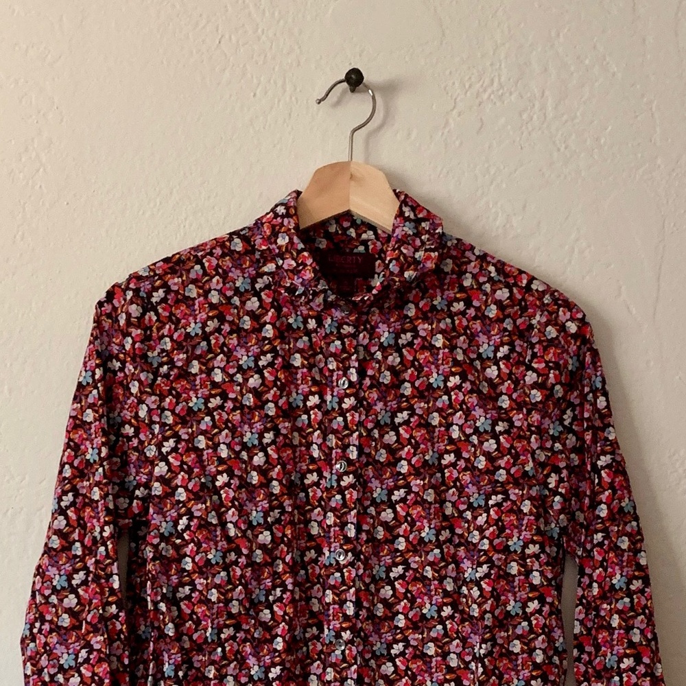 J. Crew and Liberty collaboration shirt